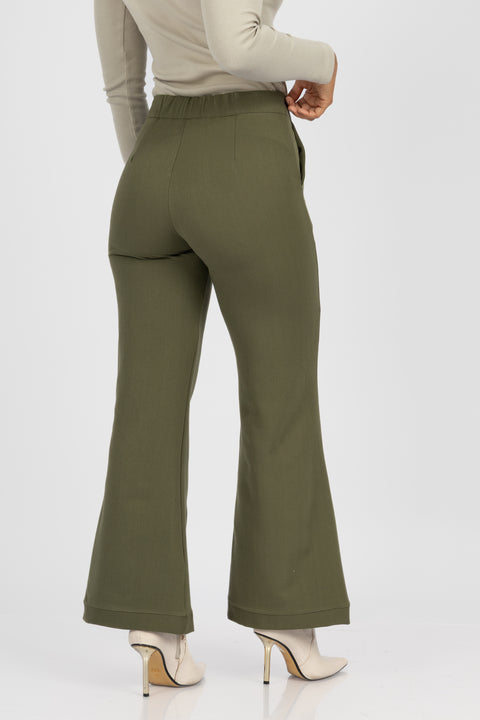 ⁠Pantalón Vanessa -  Verde olivo