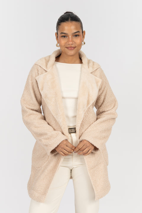 ⁠Abrigo Angie - Beige