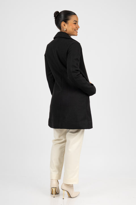 Abrigo Cecil - Negro