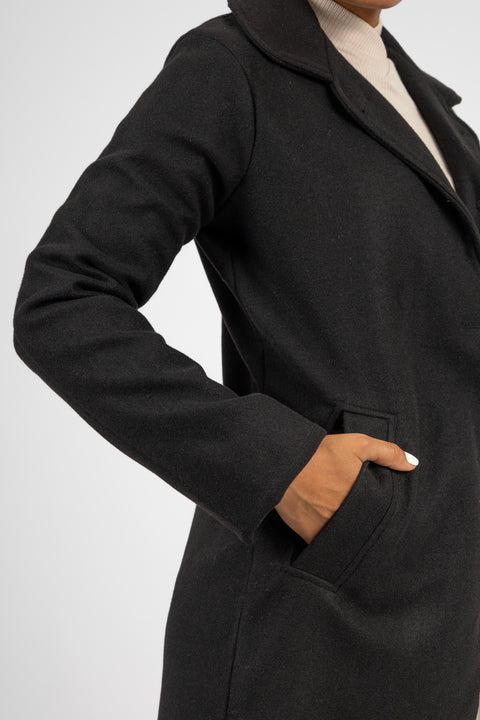 Abrigo Cecil - Negro