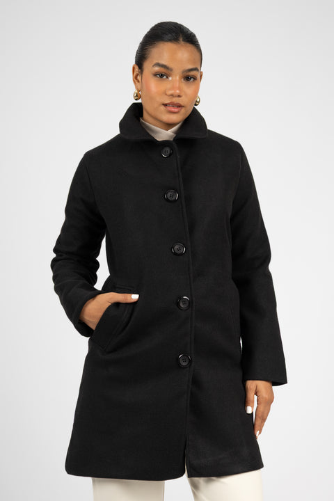 Abrigo Cecil - Negro