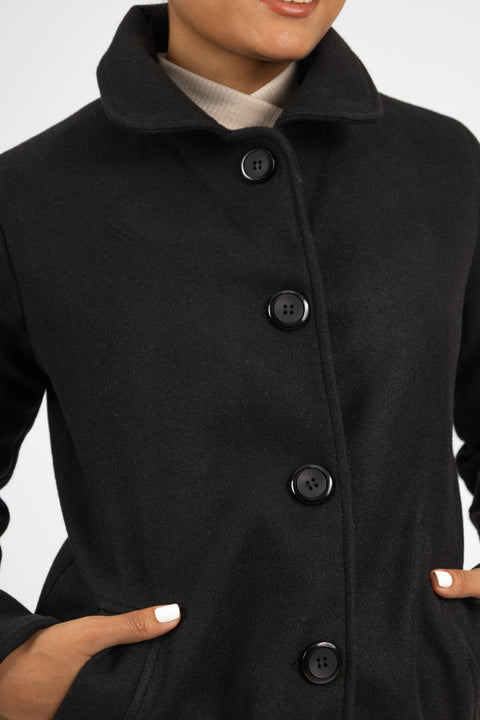 Abrigo Cecil - Negro