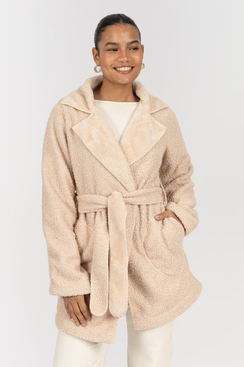 ⁠Abrigo Angie - Beige