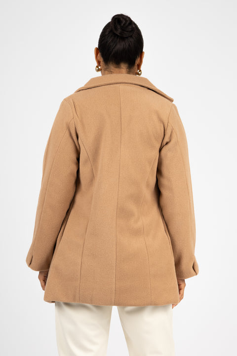 Abrigo Laura - Camel