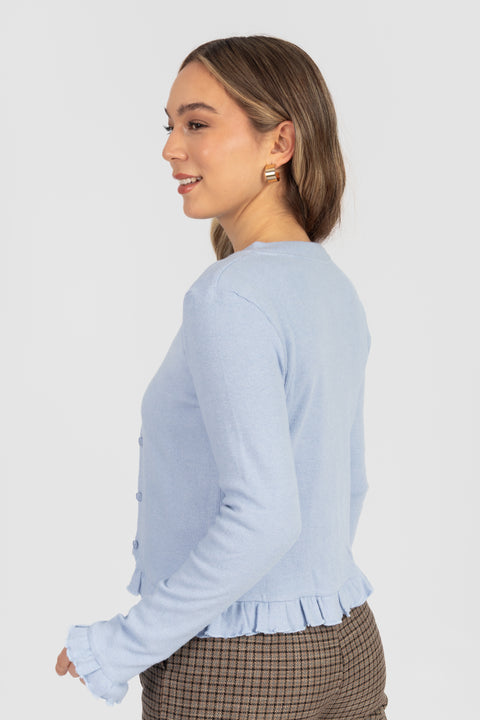 Cardigan Arlette - Celeste