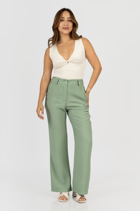 Pantalon Carla - Verde
