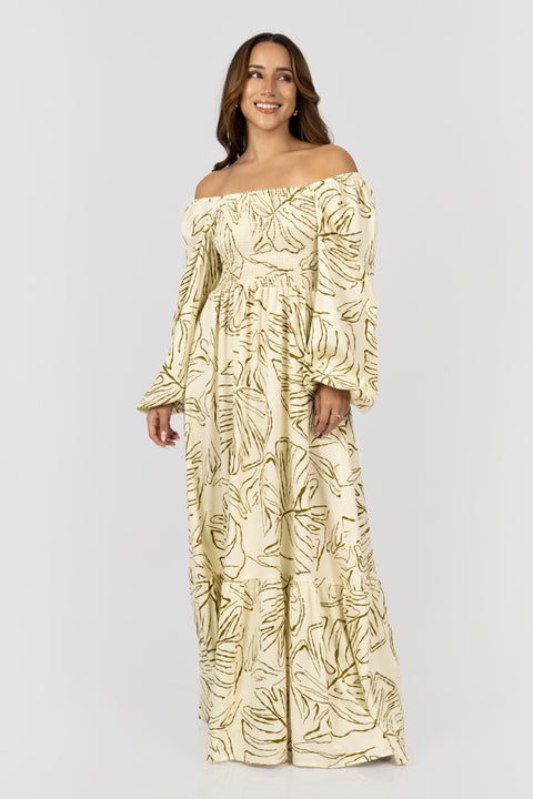 Vestido Melina - Crema