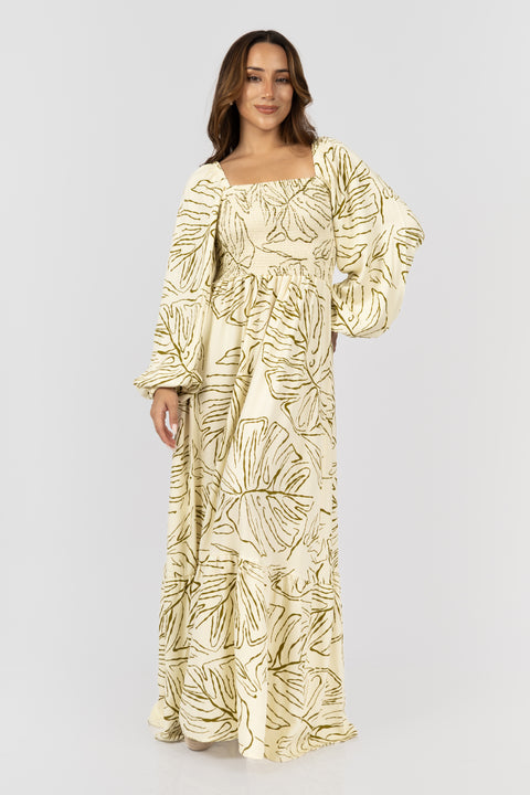 Vestido Melina - Crema