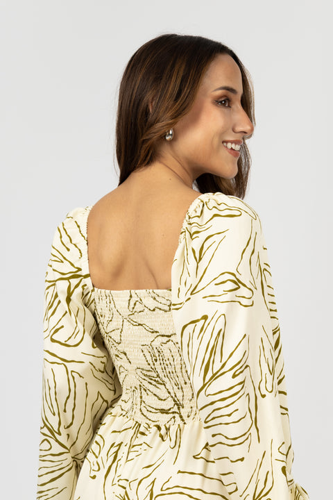 Vestido Melina - Crema