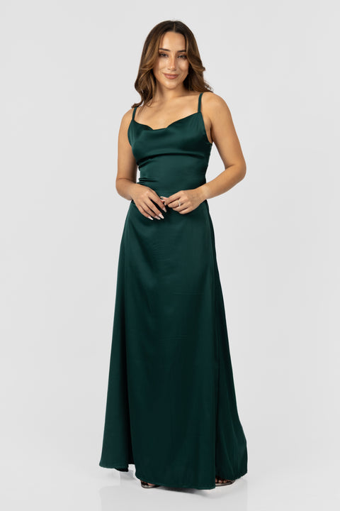 Vestido Francesca - Verde Botella