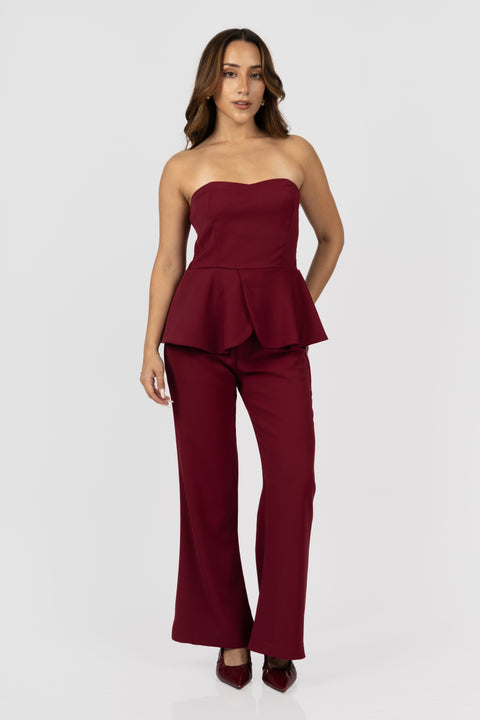 Pantalon Vivi - Vino