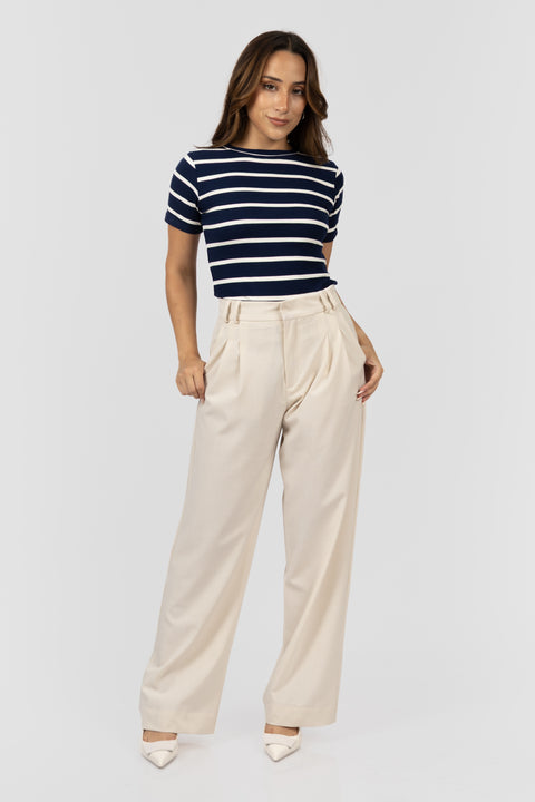 Pantalon Farah - Crema