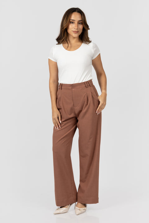 Pantalon Farah - Mocca