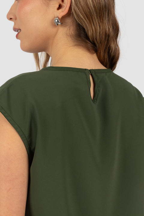 Blusa Eliana - Verde Olivo
