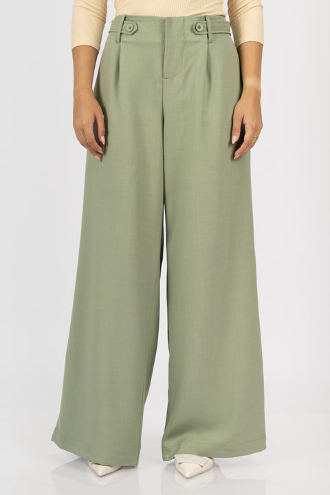 Pantalon Ebba - Verde