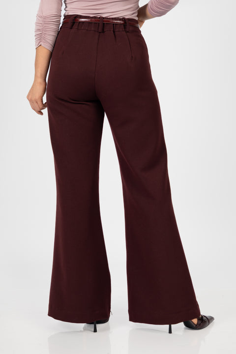 ⁠Pantalón Vanessa -  Burgundy