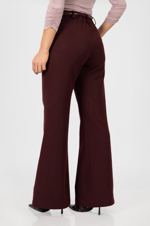 ⁠Pantalón Vanessa -  Burgundy