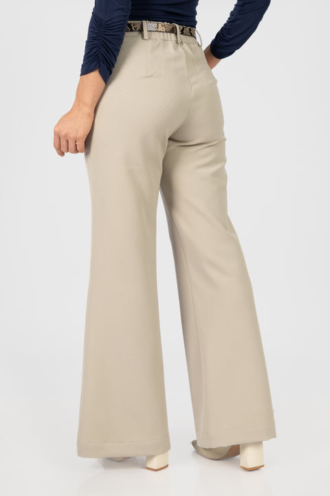⁠Pantalón Vanessa -  Beige Humo