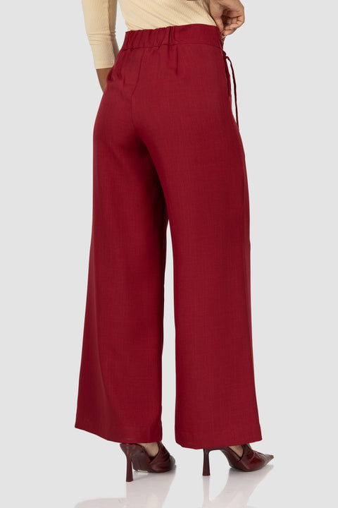 Pantalon Bria - Vino