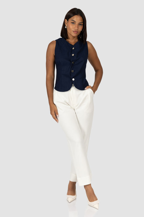 Pantalon Carola - Perla