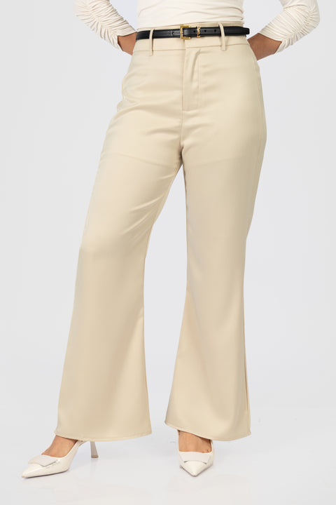 Pantalon Viviana - Crema