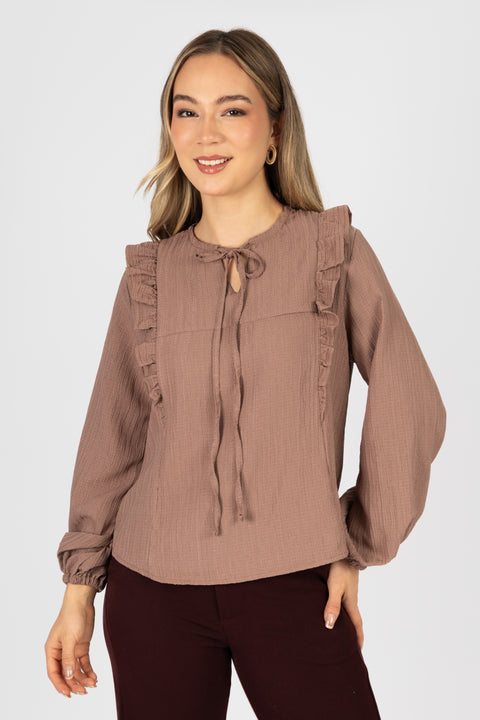 Blusa Lucia - Mocca