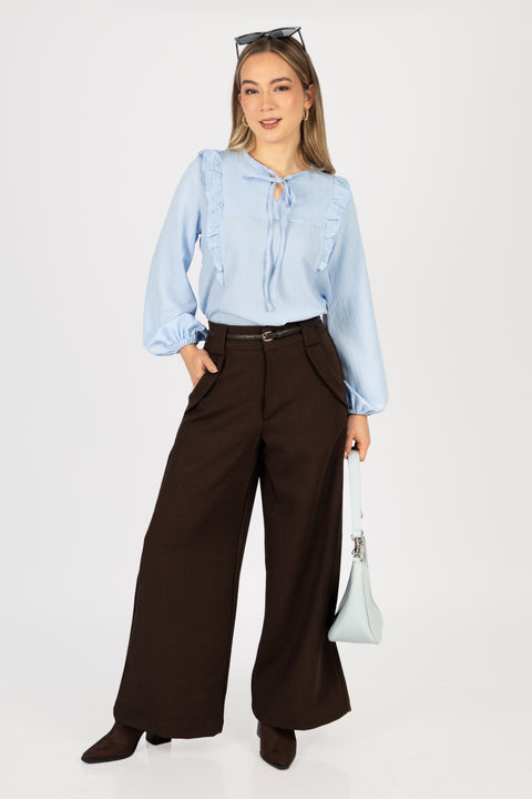 Blusa Lucia - Celeste
