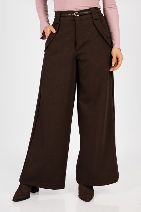 Pantalon Nuria - Chocolate