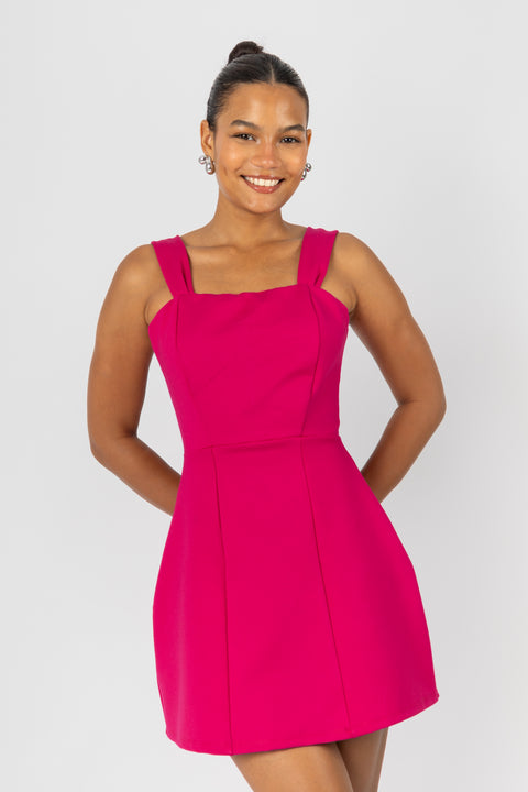 Vestido Dalia - Fucsia