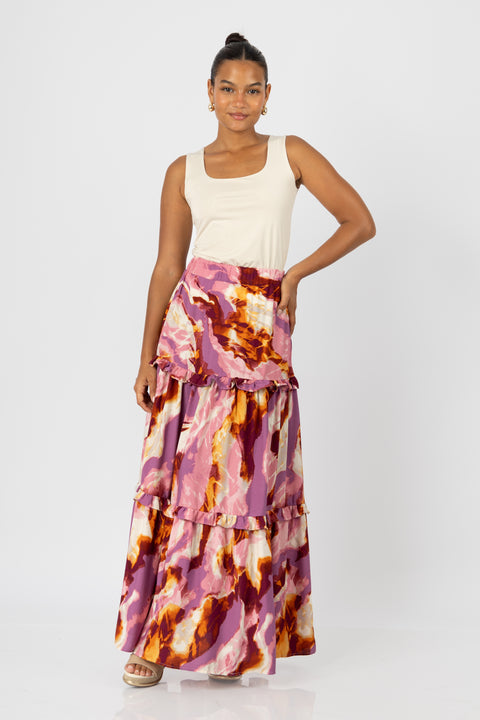 Falda Isabella - Fucsia