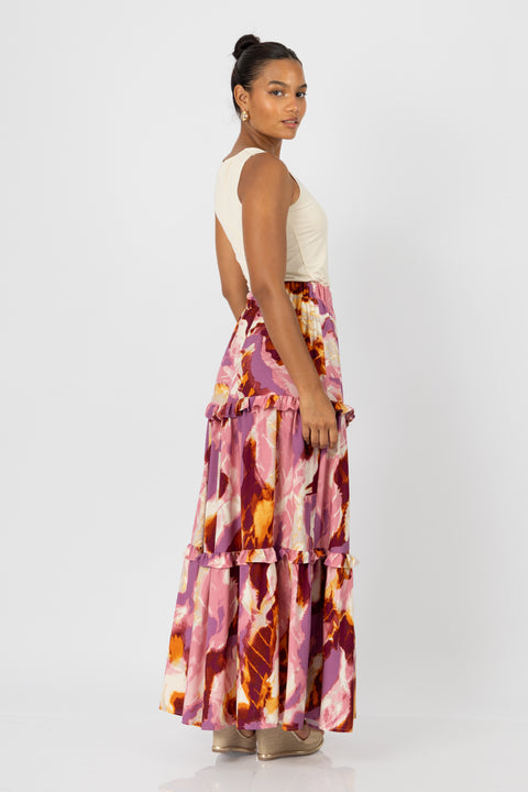 Falda Isabella - Fucsia