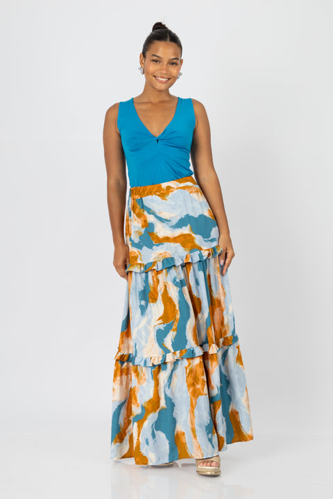 Top Ambar - Turqueza