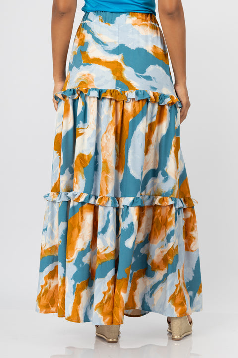 Falda Isabella - Turqueza