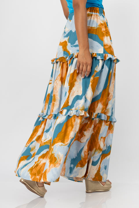 Falda Isabella - Turqueza