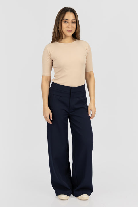 ⁠Pantalón Marbella - Azul marino