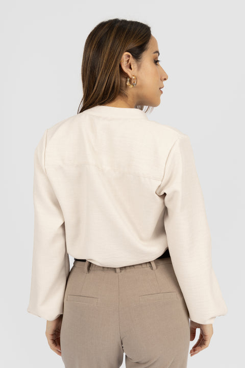 Blusa Azucena - Beige