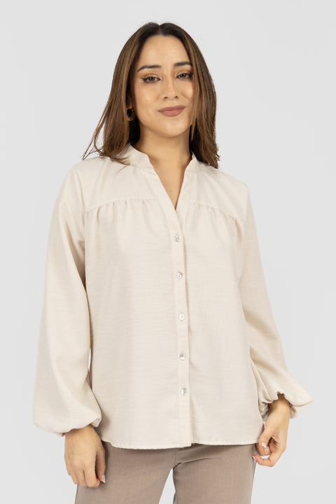 Blusa Azucena - Beige