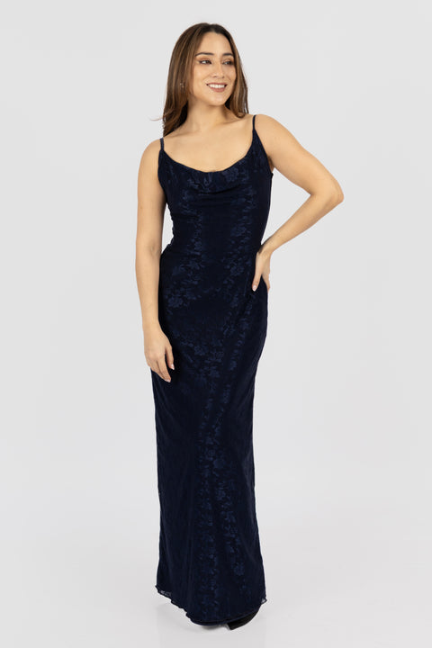 Vestido Ariana - Azul Marino