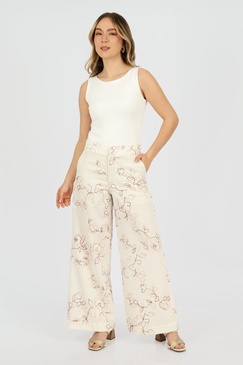 Pantalón Flavia - Perla