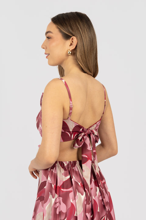 Vestido Brandy - Fucsia