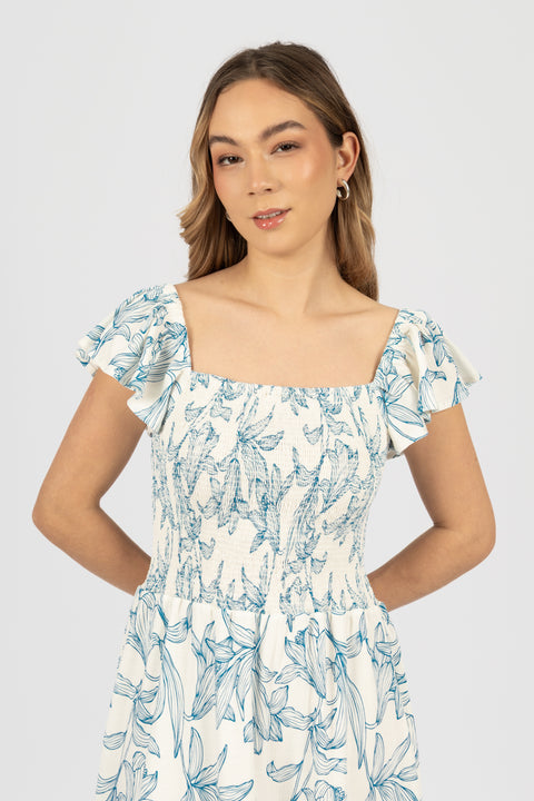 Vestido Samara - Azul