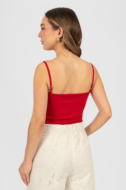 Top Nicole - Rojo