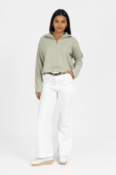 ⁠Chompa Abril - Verde manzana