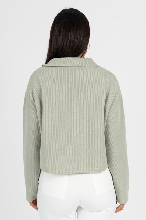 ⁠Chompa Abril - Verde manzana