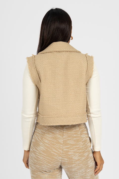 Chaleco Trish - Beige
