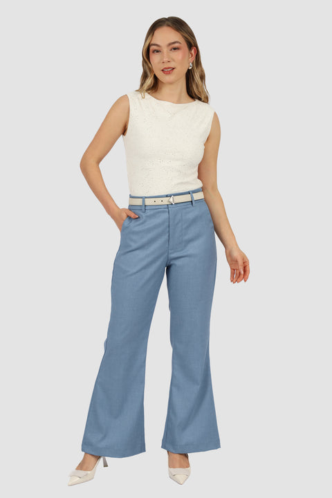 Pantalón Larissa - Celeste Denim