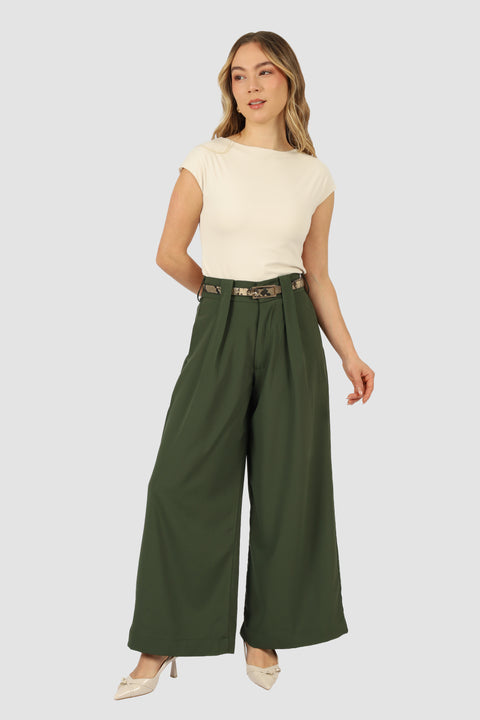 Pantalón Antonia - Verde Militar