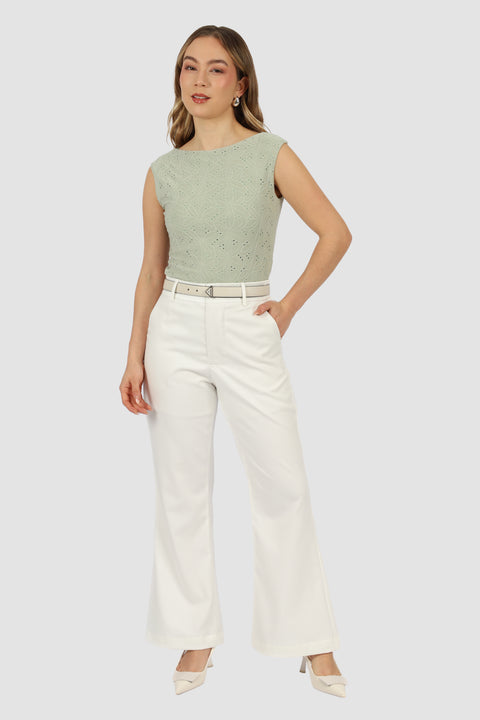 Top Isabel - Verde Manzana