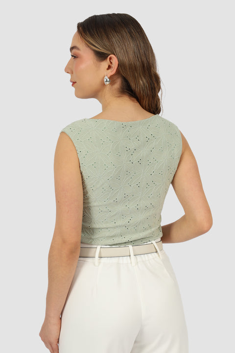 Top Isabel - Verde Manzana