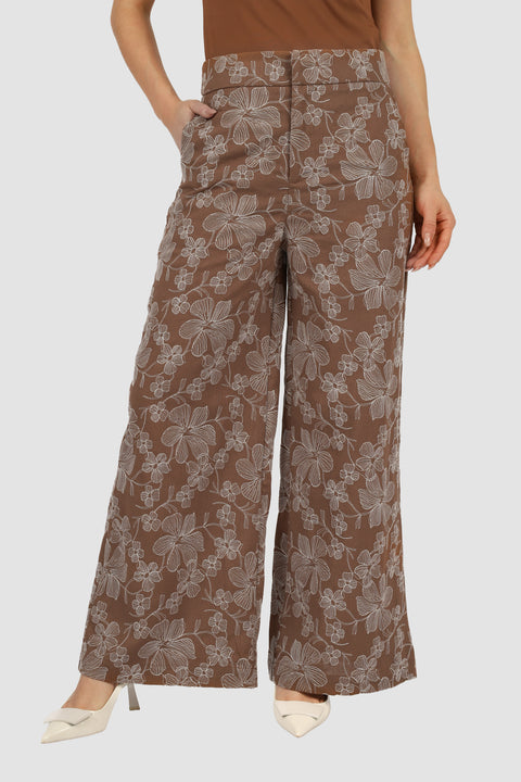 Pantalón Ebania - Marrón